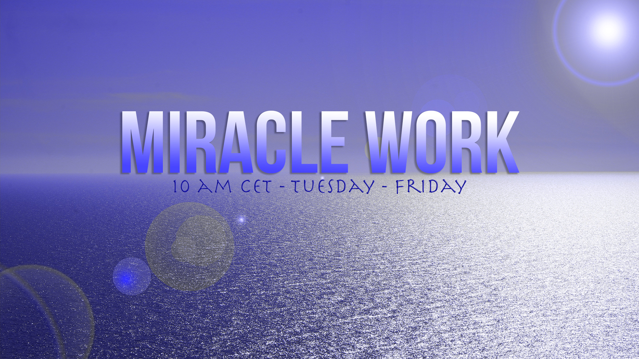Miracle Work title